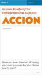 Mobile Screenshot of accionacademy.org